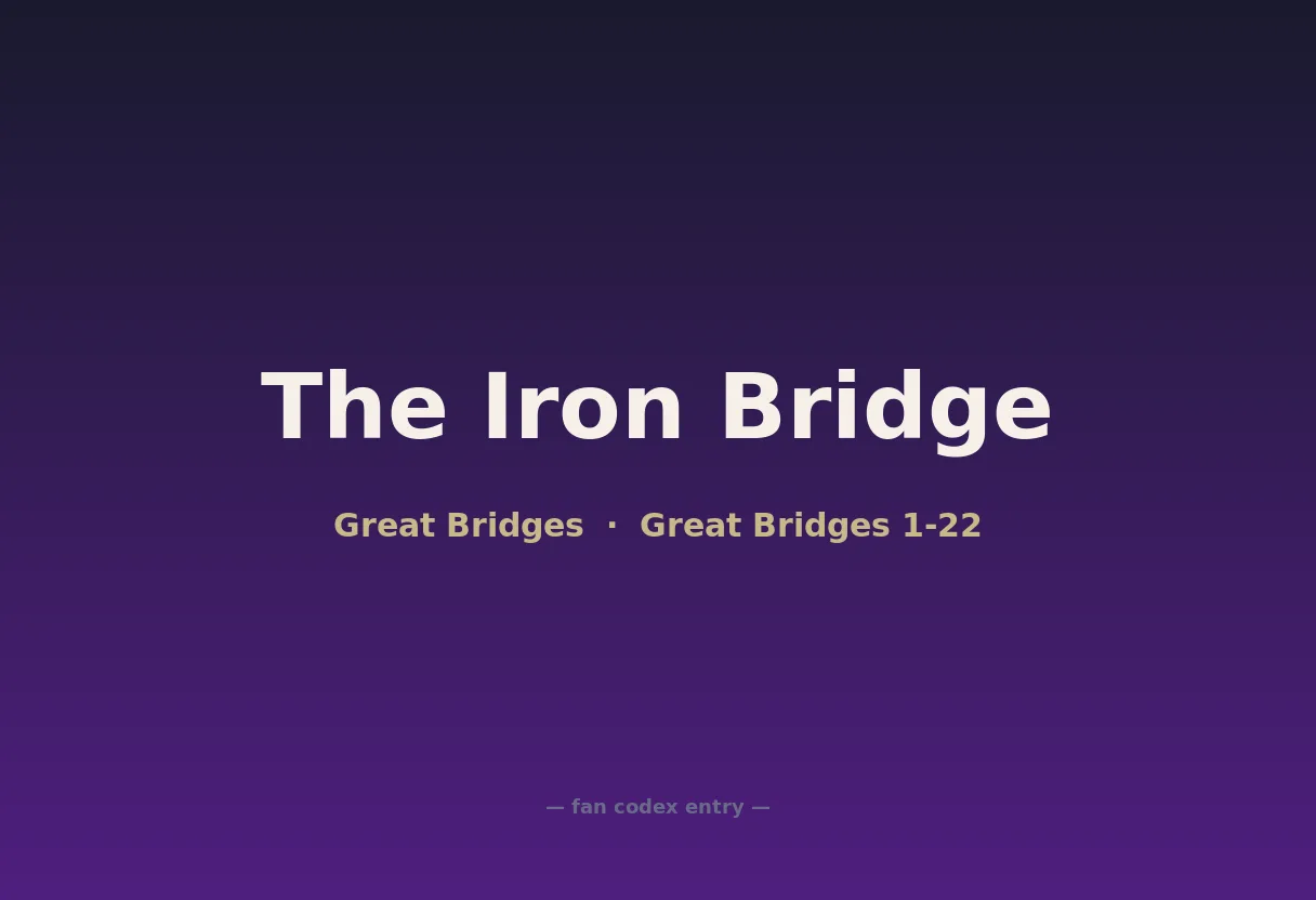 The Iron Bridge